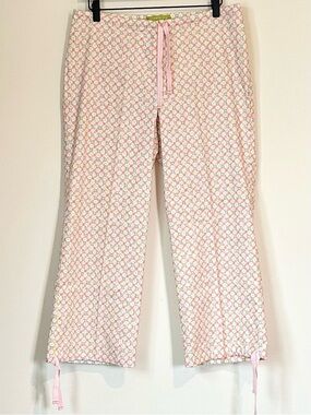 NWT Sigrid Olsen Pastel Printed Pants - Size: 6